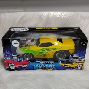 1970 Cuda Muscle Machines Die Cast Funline Vintage Vehicle